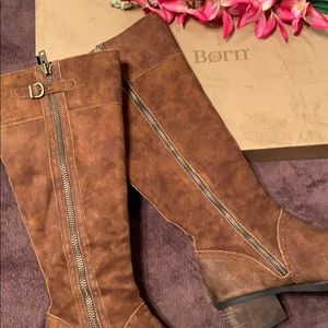 Born Suede Riding boots
